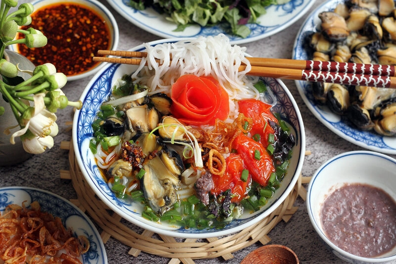 cách nấu bún ốc