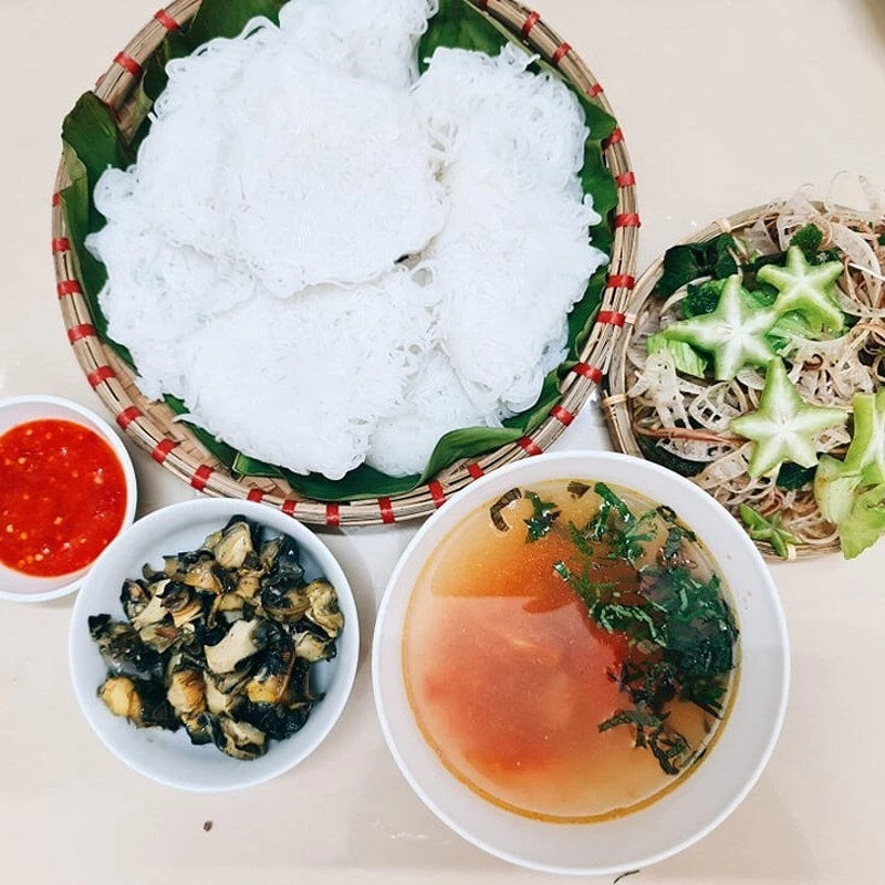 cách nấu bún ốc