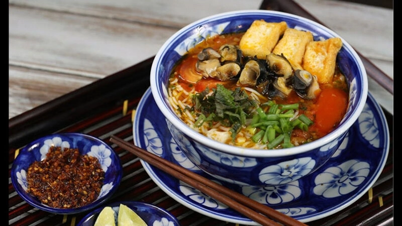 cách nấu bún ốc