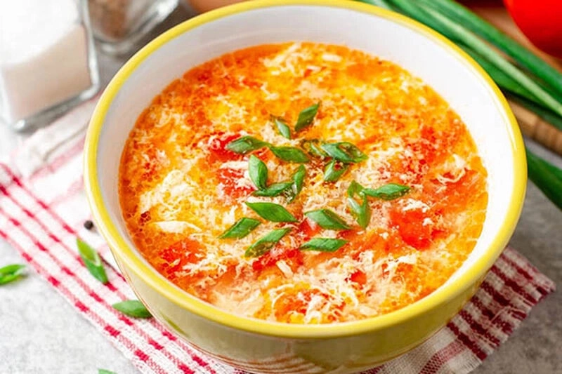 cách nấu canh cà chua