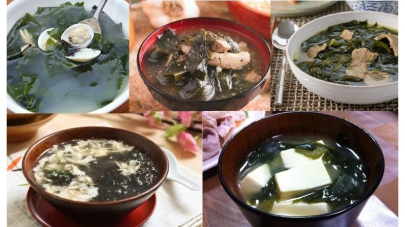 cách nấu canh rong biển