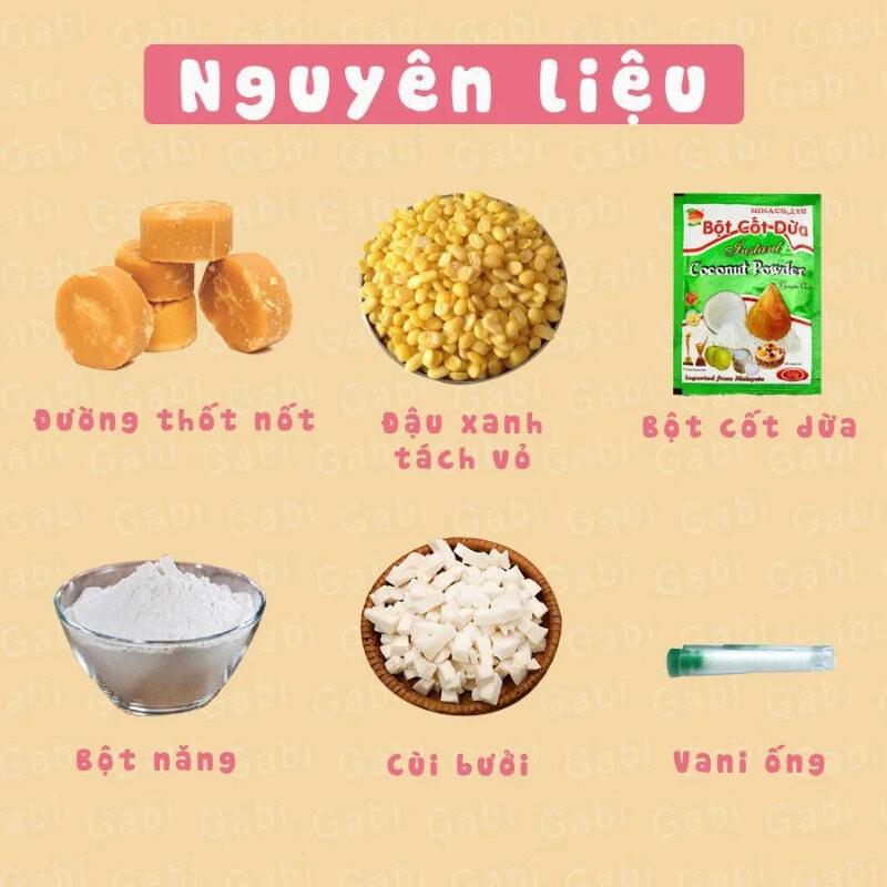 Cách nấu chè bưởi