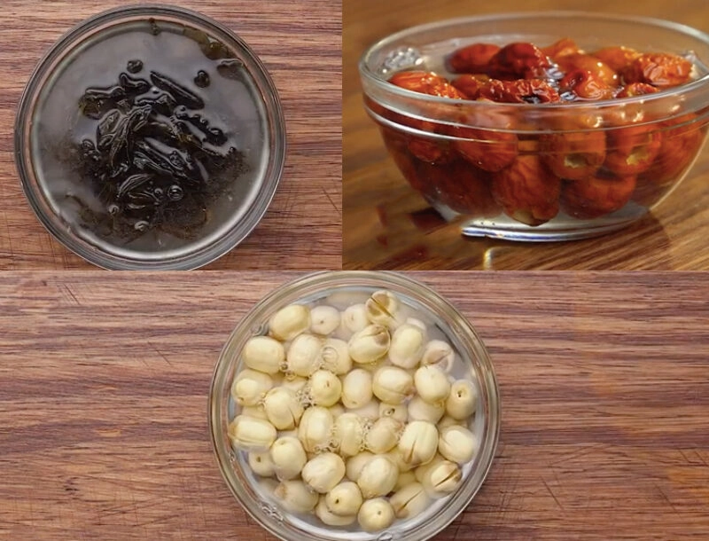 cách nấu sâm bổ lượng